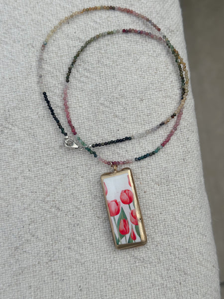 Mykonos Beaded Necklace