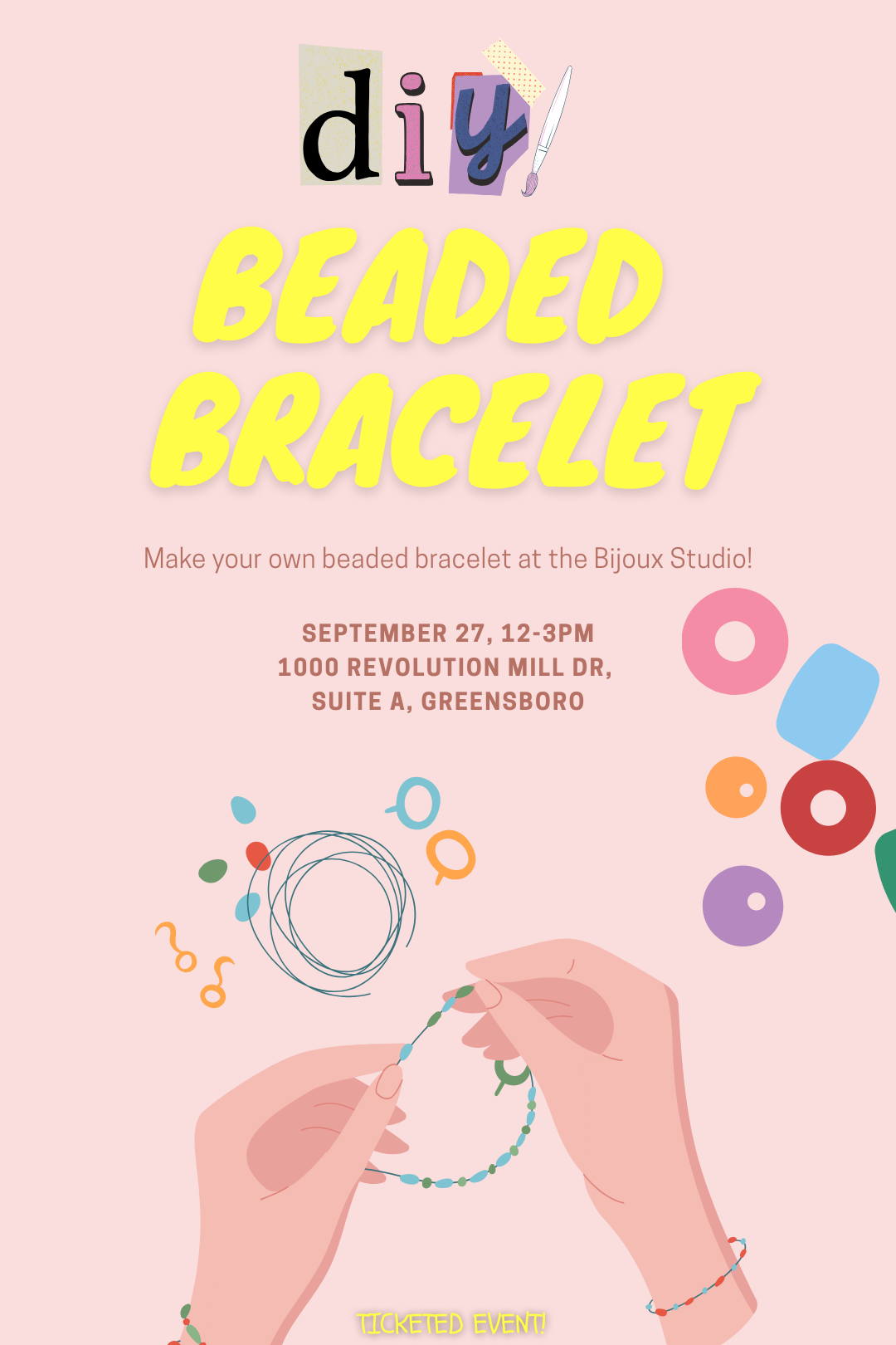 *TICKET* DIY Beaded Bracelet Bar