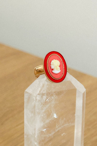 Scarlett Vintage Cameo Ring