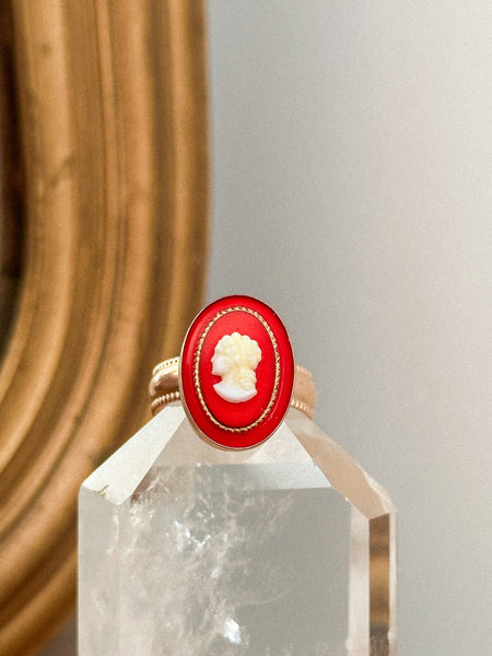 Scarlett Vintage Cameo Ring