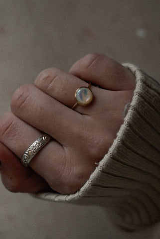 Mother of Pearl Ring