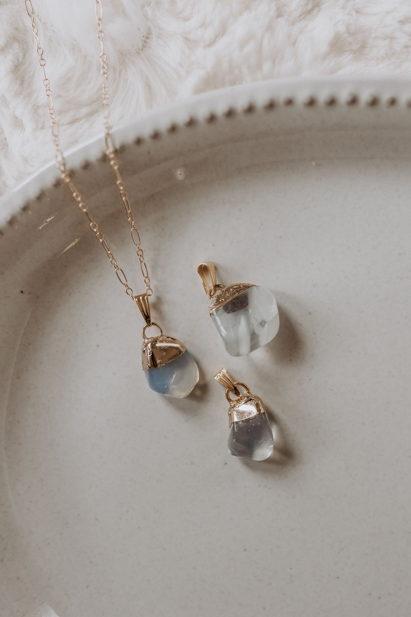 Opalite Chunk Necklace