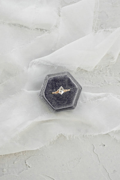 Viejo Herkimer Diamond Ring