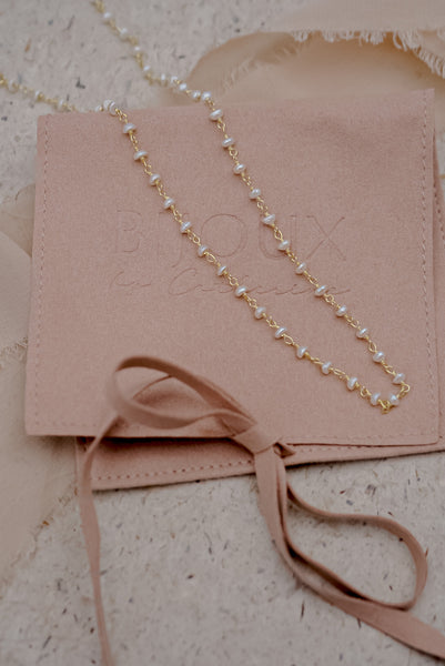 Nellie Pearl Necklace