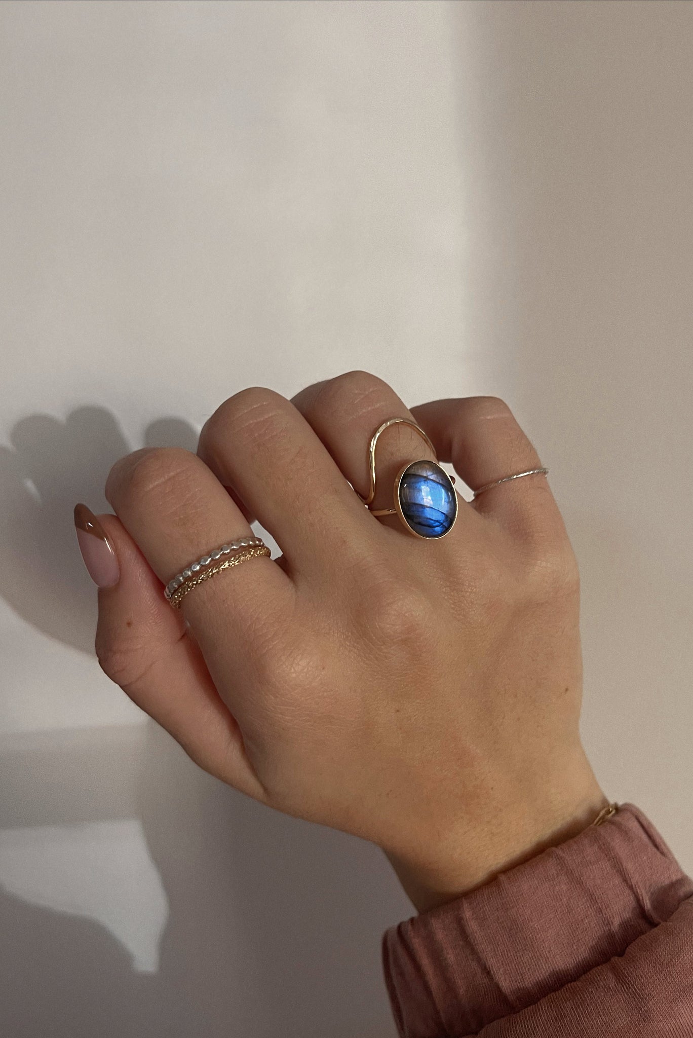 Labradorite Rings Women