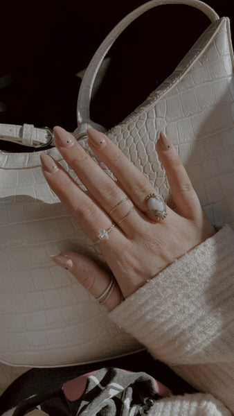 Viejo Herkimer Diamond Ring
