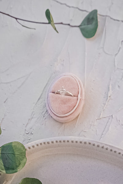 Viejo Herkimer Diamond Ring